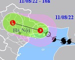 Bão số 2 suy yếu thành áp thấp nhiệt đới, đi vào đất liền Quảng Ninh - Hải Phòng