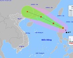 Bão Maon giật cấp 12 đang hướng vào khu vực phía bắc Biển Đông