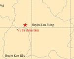 Động đất 4,7 độ Richter ở Kon Tum