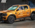 Bài thử đâm va cực mạnh cho thấy Ford Ranger 2023 đạt điểm an toàn tối đa