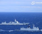 Hải quân Nga và Trung Quốc tuần tra chung ở Thái Bình Dương