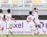 Thắng Timor Leste 4-0, U20 Việt Nam tiếp tục dẫn đầu bảng F