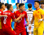 Tuyển futsal Việt Nam thắng Hàn Quốc 5-1 ở trận ra quân giải châu Á