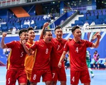 Đánh bại Saudi Arabia, futsal Việt Nam rộng cửa đi tiếp ở giải châu Á 2022