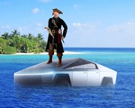 Elon Musk khoe bán tải Tesla Cybertruck có thể đi trên nước như thuyền