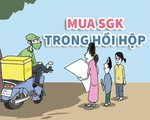 Mua sách giáo khoa trong... hồi hộp