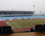 Hình ảnh thực sân Mỹ Đình ngày trước trận Việt Nam - Indonesia