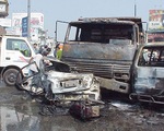 TP.HCM: Tai nạn giao thông nghiêm trọng ở vòng xoay Hàng Xanh