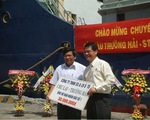 Quảng Nam: Đón chuyến tàu vận tải container đầu tiên cập cảng Kỳ Hà, Chu Lai