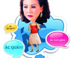 Hoàng Lan: 'Xấu, đóng vai ác là tui nè'
