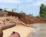 Quốc lộ 91 lại sạt lở