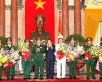 Phong quân hàm thượng tướng và đô đốc cho 9 cán bộ cao cấp