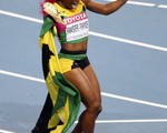 Cô gái cao 1m52 Shelly-Ann Fraser-Pryce giành HCV 100m nữ