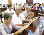 100 cán bộ, thân nhân người đi B nhận lại hồ sơ, kỷ vật
