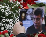 ​Hàng ngàn người tưởng niệm chính trị gia đối lập Nga Nemtsov