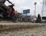 Nhiều nhà thầu thi công ẩu trên một tuyến đường