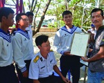 Vẽ chân dung người lính Trường Sa