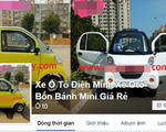 Đừng mua ôtô điện rao bán trên mạng