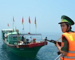 Xua đuổi tàu cá Trung Quốc vi phạm lãnh hải Việt Nam