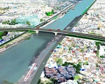 Gần 1.250 tỉ đồng xây cầu Nguyễn Khoái bắc qua kênh Tẻ