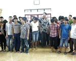 ​Phá xới bạc ở đập khe Lang, bắt 34 người