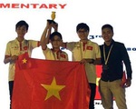 Thi robot thế giới: Đội Việt Nam đoạt giải 3