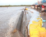​Kè Gành Hào và Nhà Mát tiếp tục bị sạt lở, hư hại