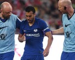 Pedro nhập viện sau pha va chạm với Ospina