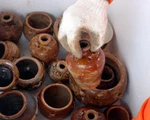 Khai quật tàu cổ chở gốm ở Khu kinh tế Dung Quất