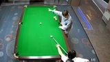 Cô gái ngơ ngác khi đối thủ lượm 4 siêu phẩm bida 'rùa' một cách khó tin