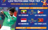Lịch trực tiếp môn bóng đá SEA Games 31: U23 Myanmar - U23 Philippines; nữ Thái Lan ra quân