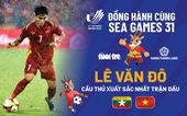 Lê Văn Đô xuất sắc nhất trận U23 Việt Nam thắng Myamar