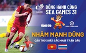 Nhâm Mạnh Dũng xuất sắc nhất trận chung kết U23 Việt Nam thắng U23 Thái Lan