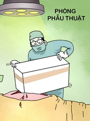Phẫu thuật 'khối u' khủng cho quan tham