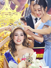 Tuyết Hồng đăng quang Hoa hậu Doanh nhân Quốc gia Việt Nam 2024