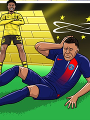 Mbappe và PSG xây xẩm mặt mày trước ‘bức tường vàng’ của Dortmund