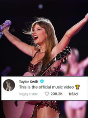 Nhàn như Taylor Swift, lướt tiktok vẫn có MV để ra mắt