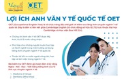 3 lợi ích từ chứng chỉ Anh văn y tế quốc tế OET