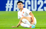 Nguyễn Đình Bắc lật cổ chân, khả năng lỡ vòng bảng VCK U23 châu Á 2024