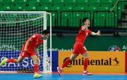 Tuyển futsal Việt Nam - Uzbekistan (hiệp 2) 1-2: Juraev nâng tỉ số