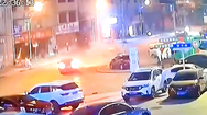 Video: Ô tô nổ như bom do tài xế hút thuốc khi trên xe chở bình gas