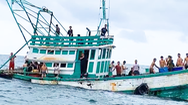 Video: Hiện trường 23 người mất tích trong vụ chìm tàu ngoài khơi Campuchia