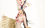 Quốc phục 'hở hang' gây tranh cãi của Ngọc Châu tại Miss Supranational