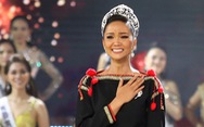 H'Hen Niê chân trần rơi nước mắt tại Hoa hậu Hoàn vũ Việt Nam 2019