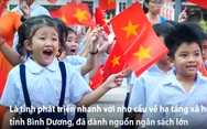 Bình Dương xây dựng nhiều trường học mới chăm lo con em người lao động