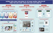 Thẻ căn cước công dân gắn chíp được tích hợp thêm thông tin bảo hiểm xã hội, hộ chiếu