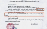 Khó xác định tổng số tiền ca sĩ Thủy Tiên trao ở Quảng Trị