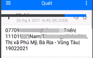Quét mã QR trên căn cước công dân gắn chip sẽ thấy thông tin cá nhân nào?