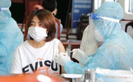 Tiêm vắc xin ngừa COVID-19 cho 100 sinh viên Lào, Campuchia tại Kiên Giang