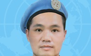Một sĩ quan hy sinh trong khi làm nhiệm vụ gìn giữ hòa bình Liên Hiệp Quốc